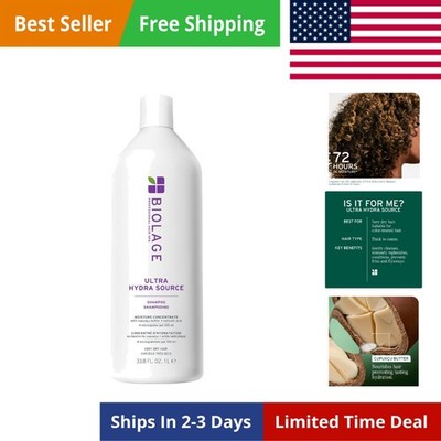 Biolage Ultra Hydra Source Shampoo - Deeply Moisturizes & Conditions Very Dry...