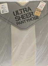 Vtg K-Mart Ultra Sheer Pantyhose Bone Color Nylons Size Small New Old Stock USA