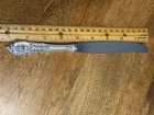 PRICE LOWERED! Rose Point by Wallace Sterling Silver Knife 9 inch.  VTG, No Mono