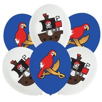 Luftballons Pirates Map, Partydeko