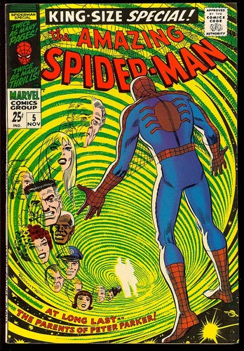 Amazing Spider-Man King-Size Special Annual #5 Very Nice Marvel Comic 1968 FN-VF