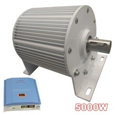 Generatore a magneti permanenti 5000W 220V 380V 300RPM alternatore e regolatore di carica