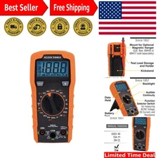 Advanced 600V Digital Multimeter with Continuity and Battery  Functionality