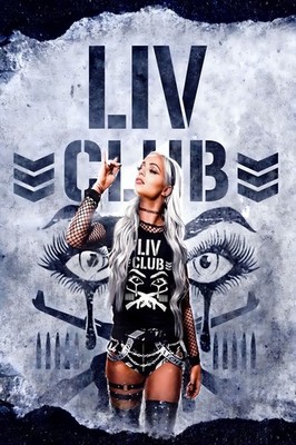 WWE GIANT 24 x36  POSTER - LIV MORGAN