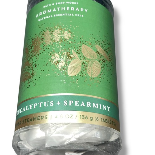 Bath & Body Works Shower Steamers Aromatherapy Eucalyptus & Spearmint 6 Tablets - Picture 8 of 10