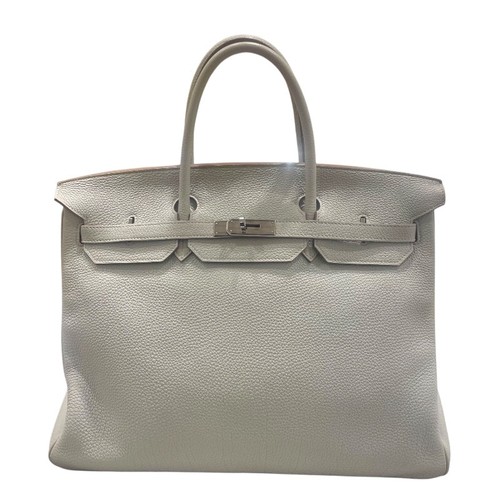 HERMES Birkin 40 Handbag O Stamp #OKB526