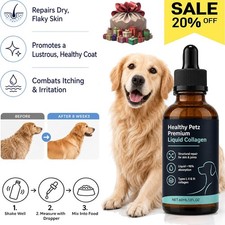 Healthy Petz Premium Liquid Collagen For Dogs, Supplement With Collagen, 60ml