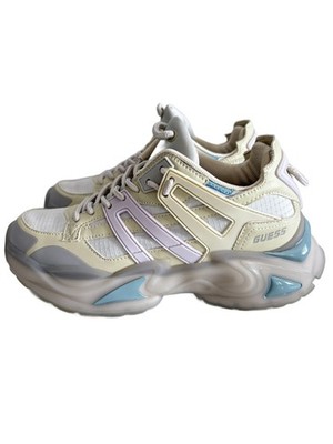 Guess Belluna Chunky-Sneaker in Beige und Rosa für Damen Größe 35