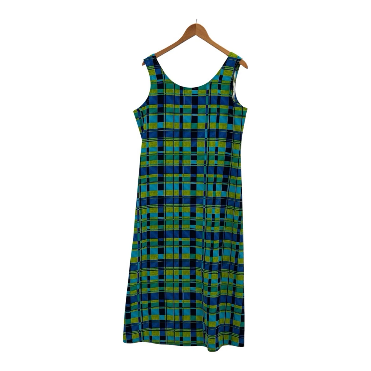 green emerald velvet dress Blue-Green Plaid Shirt Dress  Abier Megahed