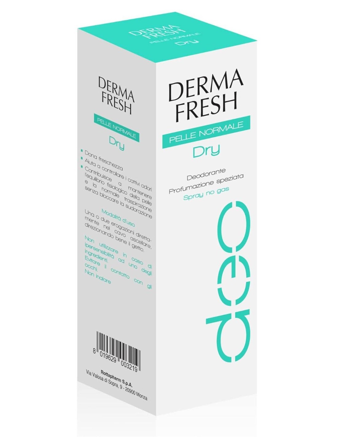 Dermafresh Deo P-N Dry 100Ml - Immagine 2