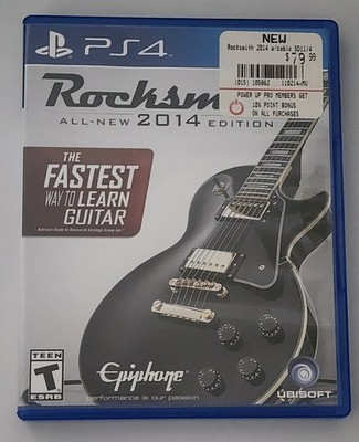 RockSmith 2014 Edition Sony PlayStation 4 PS4 