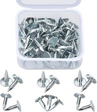 100pcs Felt Nails for shed roof Clout Nails Roofing Felt Tacks 12mm for  Wood Sh