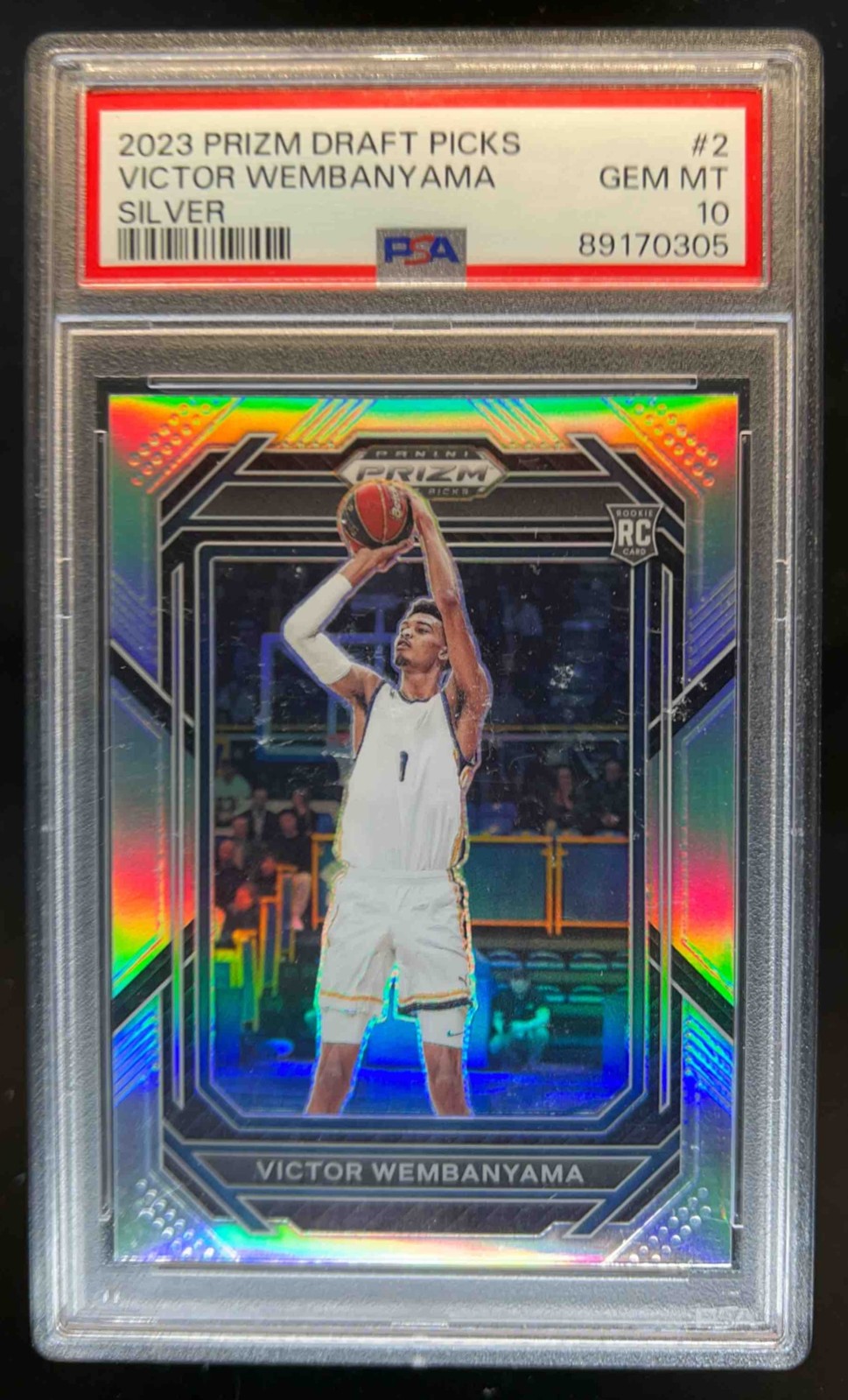 Victor Wembanyama 2023 Prizm Draft Picks #2 Silver Price Victor Wembanyama 2023 Prizm Draft Picks #2 Silver Price
