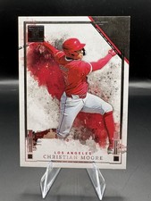2025 Panini Impeccable Christian Moore Silver RC /60 Angels