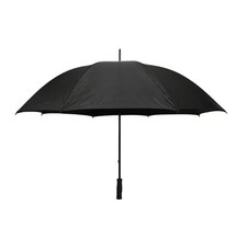 5 Ft. Golf Umbrella in All Black White