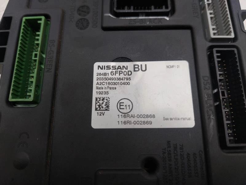 284B16FP0D BODY COMPUTER REM NISSAN QASHQAI (J11) 1.3 B 16V MAN 6M 140CV 2019 5P - Immagine 4 di 4