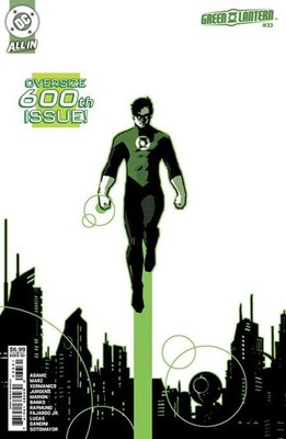 GREEN LANTERN #33 LGY #600 COVER C DAVID AJA CARD STOCK VARIANT 2026 DC