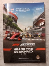 2026 Monaco Grand Prix Program/ Programmheft F1 Grand Prix de Monaco 07.06.2026