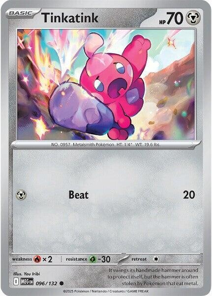 Tinkatink Common ME01: Mega Evolution 096/132 NM