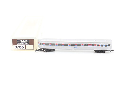 Märklin Z 8765 Amtrak 3344 Schlusswagen ChairObservation ⚡OVP Sammlungsauflösung | Condition: Gebraucht