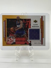 2002-03 Upper Deck UD Authentics - Court Quality Glenn Robinson #GR-Q /350 (MEM)
