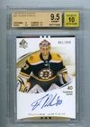 2007 SP AUTHENTIC #201 FUTURE WATCH ROOKIE AUTO /999 TUUKKA RASK BGS 9.5 HI SUBS