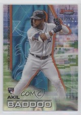 2021 Bowman's Best Aqua Lava Refractor 176/199 Akil Baddoo #37 0bg8