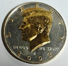 The DANBURY MINT 2003 Kennedy Half Dollar