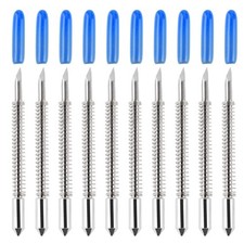 HQMaster 60 Degree Vinyl Cutter Blades Lettering Blade for Graphtec 60 , Blue