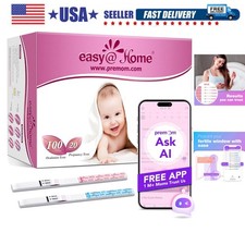 Ovulation Strips and Pregnancy Strips Combo Kit, Package May Vary 100LH 20HCG