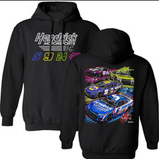 Hendrick Motorsports 2025 4 Car 2 Sides Unisex Hoodie