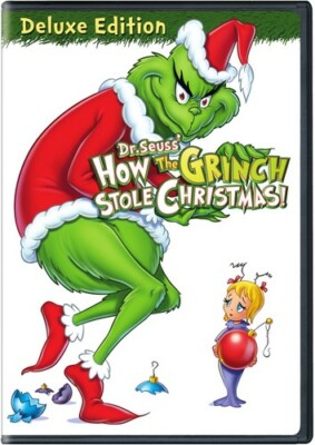 HOW THE GRINCH STOLE CHRISTMAS (DVD) VG Disc + Cover Art - NO CASE