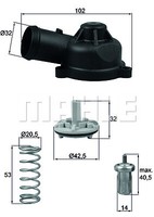 Mahle TI 244 83D Thermostat, KÜHlmittel FÜR Audi Seat Skoda VW