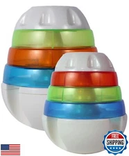 JW Pet Company 43506 Treat Tower Toys for Pets, Large, (Assorted Colors)