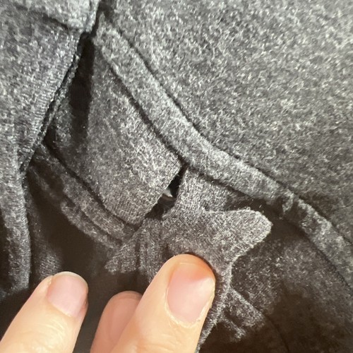 Lululemon Coast Wrap Grey Cardigan With Thumbhole Sleeves Athletic Balletcore 6 - Picture 8 of 14