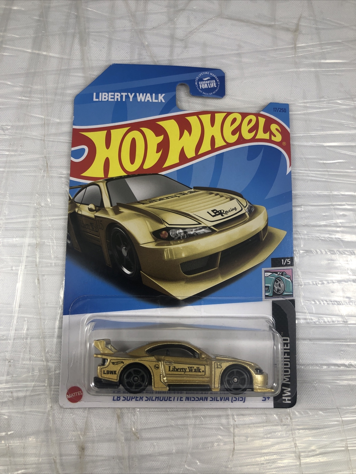 2023 Hot Wheels LB Super Silhouette Nissan Silvia #1 Modified Series Gold