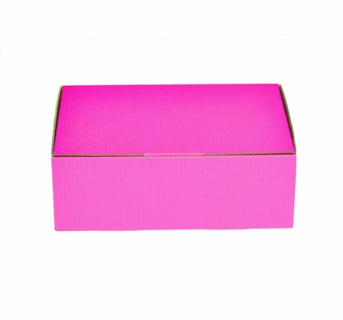 Mailing Box A4 310 x 230 x 105mm Cardboard Mailer White Brown Black Pink Blue - Picture 98 of 132