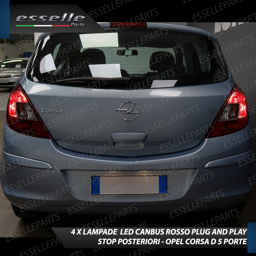 Luce Di Stop Posteriore LED Per Vauxhall Corsa D/E 2007-2019 - Ricambio Alto Livello - Foto 11