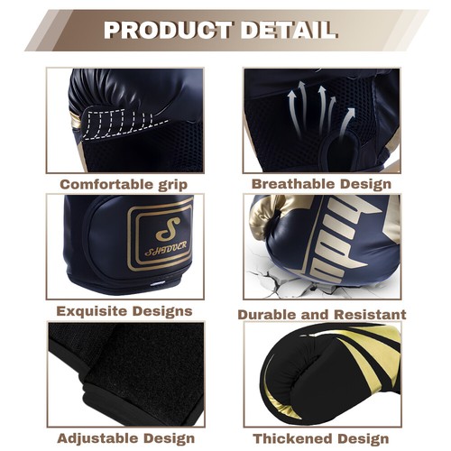 LOTE de guantes de boxeo para hombres y mujeres para boxeo kickboxing artes marciales mixtas - Imagen 10 de 19
