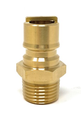 1/2   quick connect /disconnect insert plug X 1/2 inch Male NPT natural gas/LP