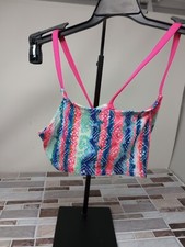 SO Pull On Bikini Top Girls Small 7/8 NWT