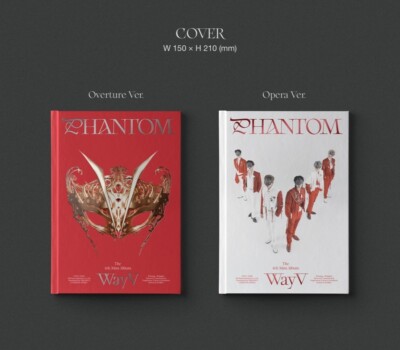 WayV 4th Mini Album Phantom Overture Ver. CD+P.Book+P.Card+