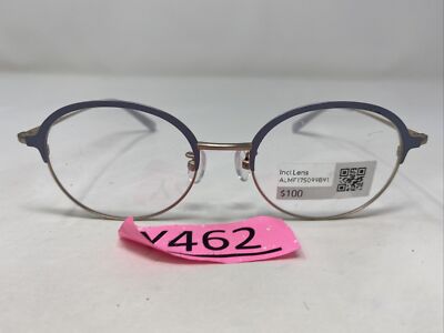 Jins J!NS Eyewear LMF17S099B 91 49-18-142-40 Blue/Gold Eyeglasses