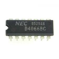 2pcs NEC D4066BC DIP-14 Quad analog switch RH