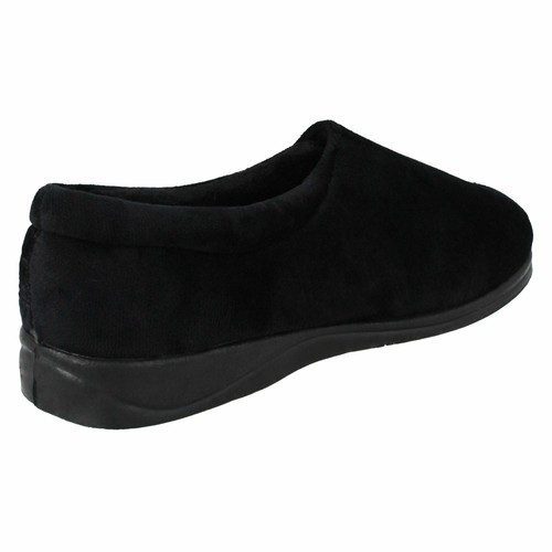Pantuflas de gancho y correa de bucle para damas almohadillas ajuste ancho EE - Imagen 49 de 98