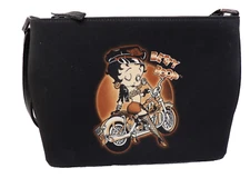 Betty Boop Brand Biker Motorcycle Purse - Appears Un Used - Handbag