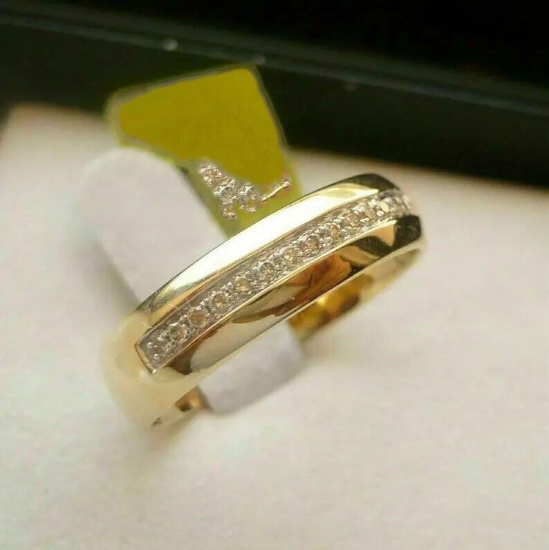MEN'S RING 0.75CT ROUND DIAMOND 14K YELLOW GOLD MEN'S RING 0.75CT ROUND DIAMOND 14K YELLOW GOLD
