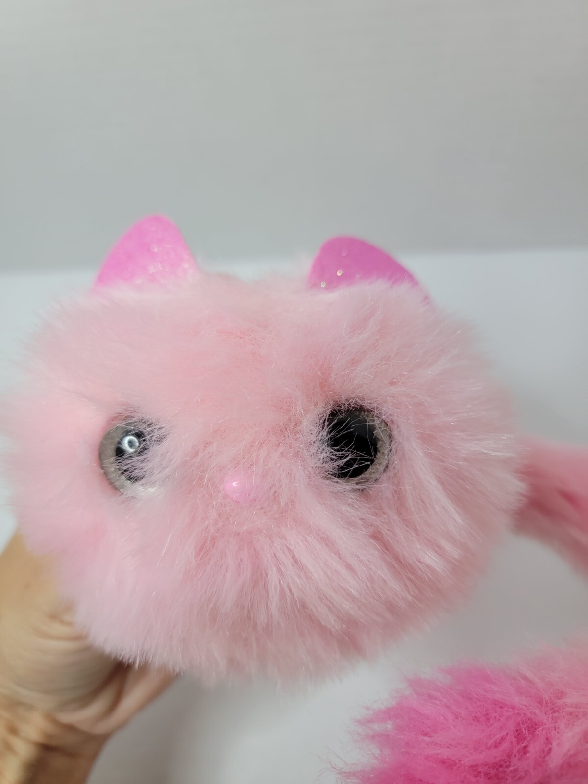 Pomsies Blossom Pink Cat Plush, Interactive Toy Pet Wearable, Talking, Lights Up eBay