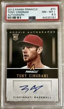 2013 Panini Pinnacle #TC TONY CINGRANI RC AUTO PSA 8.5 💥💥