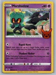 Marshadow 080/203 Trick or Trade BOOster Bundle 2023 Holo Rare
